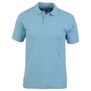 Absolute Apparel Mens Pioneer Polo / Light Blue